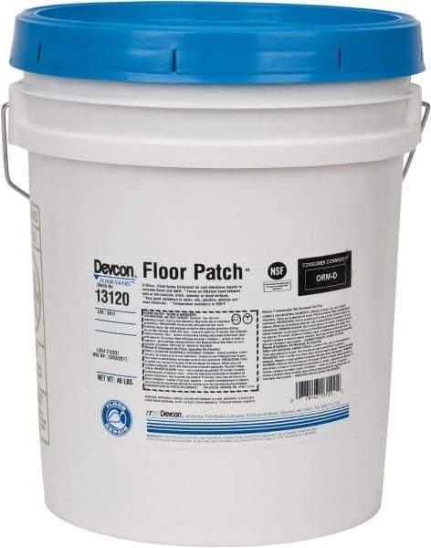 Devcon - 40 Lb Floor Repair - Light Gray, 18 Sq Ft at 1/4" Coverage - Caliber Tooling