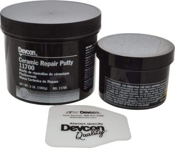 Devcon - 3 Lb Pail Two Part Epoxy - 25 min Working Time, 2,000 psi Shear Strength - Caliber Tooling