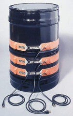 Value Collection - 9-1/2" Wide, 5 Gallon Wrap-Around Drum Heater - 120 Volt, 70°F to 190°F Thermostat Rating - Caliber Tooling