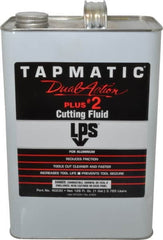 LPS - Tapmatic Plus #2, 1 Gal Bottle Cutting & Tapping Fluid - Synthetic, For Boring, Broaching, Drawing, Drilling, Engraving, Facing, Finishing, Grinding, Milling, Reaming, Sawing, Stamping, Tapping, Threading, Turning - Caliber Tooling