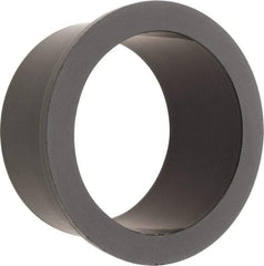 Poly Hi Solidur - 1-1/2" Inside x 1-3/4" Outside Diam, Nylon Sleeve Bearing - 2" Outside Diam, 1/8" Flange Thickness, 1" OAL - Caliber Tooling