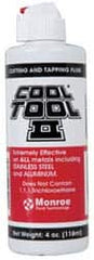 Monroe Fluid Technology - Cool Tool II, 4 oz Bottle Cutting & Tapping Fluid - Straight Oil, For Blanking, Boring, Broaching, Drilling, Hobbing, Milling, Reaming, Tapping, Turning - Caliber Tooling