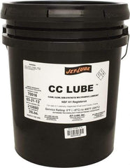 Jet-Lube - 35 Lb Pail Synthetic General Purpose Grease - Clear, Food Grade, 400°F Max Temp, NLGIG 1-1/2, - Caliber Tooling