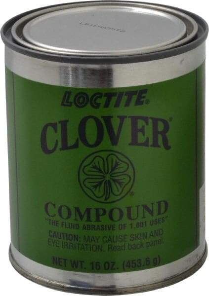 Loctite - 1 Lb Grease Compound - Grade B, 240 Grit, Black & Gray, Use on General Purpose - Caliber Tooling