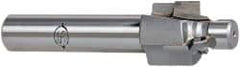 Scientific Cutting Tools - 7/16-20" Port, 0.838" Spotface Diam, 1/4" Tube Outside Diam, Plain Pilot, Carbide Tipped Porting Tool - Caliber Tooling