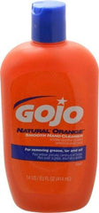 GOJO - 14 oz Squeeze Bottle Liquid Hand Cleaner - General Duty, Orange Scent - Caliber Tooling