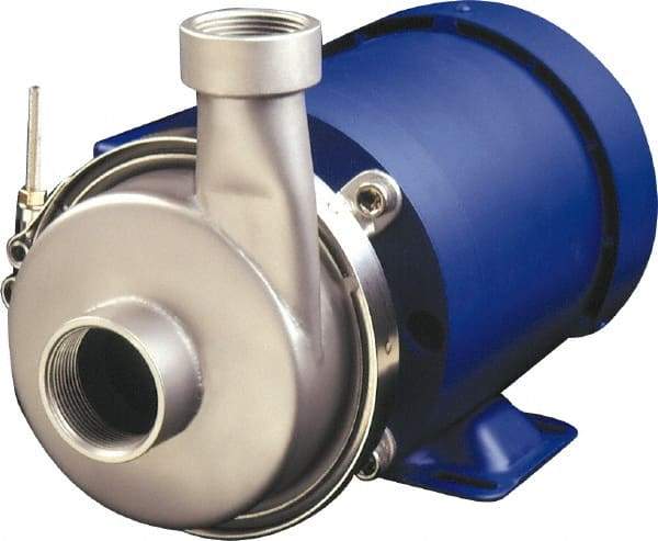 Finish Thompson - 1 HP, 61 Shut Off Feet, 316 Stainless Steel, Carbon and Viton Magnetic Drive Pump - 1 Phase - Caliber Tooling