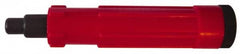 Value Collection - 4" Long Plastic Deburring Handle - Compatible with Blade E - Caliber Tooling