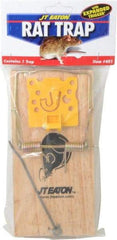 J.T. Eaton - Snap Trap for Use on Rats - 3/8 Inch Long x 4-3/8 Inch Wide x 9-1/2 Inch High, Wood - Caliber Tooling