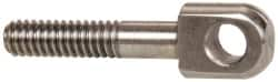 Gibraltar - 1/4-20, 3/4" Thread Length, 1/4" Hole Diam, Stainless Steel, Swing Bolt - Grade 303, 5/16" Head Thickness, 1-1/2" Hole Center to End - Caliber Tooling