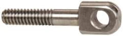 Gibraltar - 1/4-20, 3/4" Thread Length, 1/4" Hole Diam, Stainless Steel, Swing Bolt - Grade 303, 5/16" Head Thickness, 1-1/2" Hole Center to End - Caliber Tooling