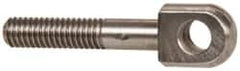 Gibraltar - 5/16-18, 1" Thread Length, 5/16" Hole Diam, Stainless Steel, Swing Bolt - Grade 303, 3/8" Head Thickness, 2" Hole Center to End - Caliber Tooling