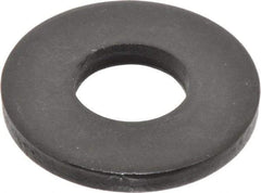 Gibraltar - M20 Screw, Steel Standard Flat Washer - 21mm ID x 50mm OD, 6mm Thick, Black Phosphate Finish - Caliber Tooling