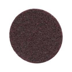 3M - 1-1/2" Diam, Aluminum Oxide Hook & Loop Disc - Coarse Grade, Nonwoven, Series SC-DH - Caliber Tooling