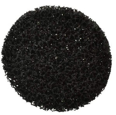 3M - 5" Very Coarse Grade Silicon Carbide Deburring Disc - 1/2" Center Hole, Arbor Connection, Black, 5,000 Max RPM - Caliber Tooling