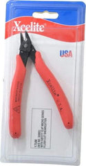 Xcelite - 127mm OAL, 20 AWG Capacity, Diagonal Cutter - 11/32" Jaw Length x 13mm Jaw Width, Standard Head - Caliber Tooling