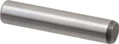 Value Collection - 1/4" Diam x 1-1/4" Pin Length Grade 8 Alloy Steel Pull Out Dowel Pin - 1 Rounded & 1 Threaded End - Caliber Tooling