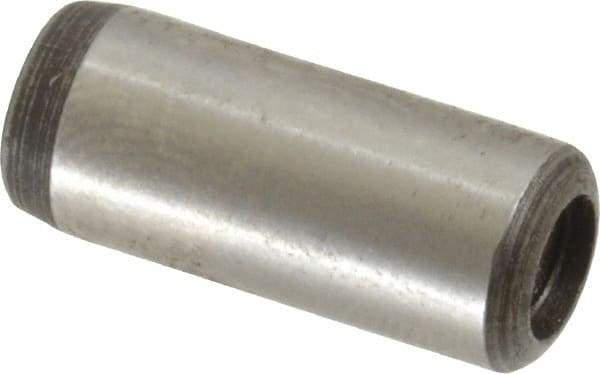 Value Collection - 5/16" Diam x 3/4" Pin Length Grade 8 Alloy Steel Pull Out Dowel Pin - 1 Rounded & 1 Threaded End - Caliber Tooling