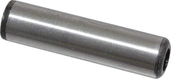 Value Collection - 3/8" Diam x 1-1/2" Pin Length Grade 8 Alloy Steel Pull Out Dowel Pin - 1 Rounded & 1 Threaded End - Caliber Tooling