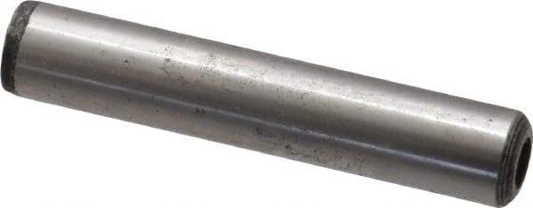 Value Collection - 3/8" Diam x 2" Pin Length Grade 8 Alloy Steel Pull Out Dowel Pin - 1 Rounded & 1 Threaded End - Caliber Tooling