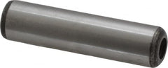 Value Collection - 1/2" Diam x 2" Pin Length Grade 8 Alloy Steel Pull Out Dowel Pin - 1 Rounded & 1 Threaded End - Caliber Tooling