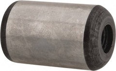 Value Collection - 5/8" Diam x 1" Pin Length Grade 8 Alloy Steel Pull Out Dowel Pin - 1 Rounded & 1 Threaded End - Caliber Tooling