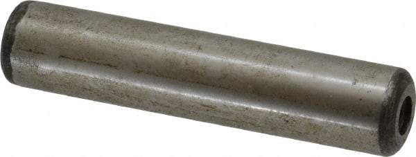 Value Collection - 3/4" Diam x 3-1/2" Pin Length Grade 8 Alloy Steel Pull Out Dowel Pin - 1 Rounded & 1 Threaded End - Caliber Tooling