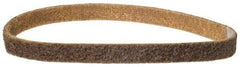 3M - 2-3/4" Wide x 15-1/2" OAL, Aluminum Oxide Abrasive Belt - Aluminum Oxide, Coarse, Nonwoven, Series SC-BS - Caliber Tooling