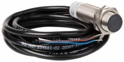 Eaton Cutler-Hammer - NPN, 5mm Detection, Cylinder Shielded, Inductive Proximity Sensor - 2 Wires, IP67, 40 to 250 VAC, M18x1 Thread, 2.54 Inch Long - Caliber Tooling