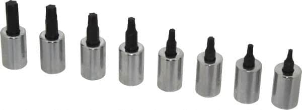 Proto - 8 Piece 3/8" Drive Torx Bit Socket Set - T15 to T50 Torx - Caliber Tooling