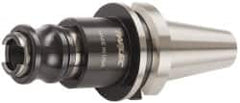 Parlec - BT40 Taper Shank Tension & Compression Tapping Chuck - 5/16 to 7/8" Tap Capacity, 5.19" Projection - Exact Industrial Supply