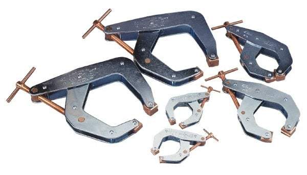 Kant Twist - 6 Piece Cantilever Clamp Set - Includes Two 2-1/2", Two 4-1/2" & Two 6" Clamps - Caliber Tooling