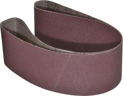 3M - 3" Wide x 48" OAL, 60 Grit, Aluminum Oxide Abrasive Belt - Aluminum Oxide, Medium, Coated, X Weighted Cloth Backing, Series 341D - Caliber Tooling