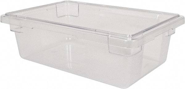 Rubbermaid - Rectangular, Clear Polycarbonate Food Tote Box - 9" High x 18" Wide x 26" Long - Caliber Tooling