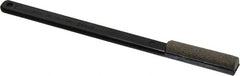 3M - 1-3/4" OAL Fine Half Round Sharpener Diamond File - 1/2" Wide, 1-3/4 LOC, Black - Caliber Tooling