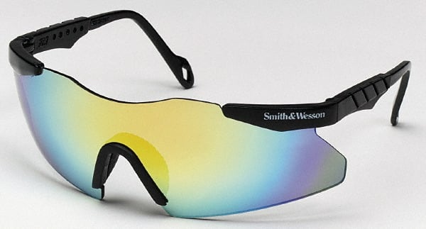 Smith & Wesson - Mirror Lenses, Framed Safety Glasses - Exact Industrial Supply