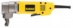 DeWALT - 120V, 1,950 SPM, 6.5 Amp, Electric Power Nibbler - 16 (Mild Steel) and 18 (Stainless Steel) Gauge Cutting Capacity - Caliber Tooling