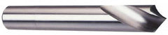 Made in USA - 3/8" Body Diam, 60°, 2-1/2" OAL, Solid Carbide Spotting Drill - Caliber Tooling