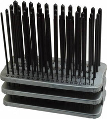 Value Collection - 60 Piece, Transfer Punch Set - Round Shank - Caliber Tooling