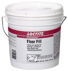 Loctite - 10 Lb Kit Gray Epoxy Resin Filler/Repair Caulk - -20 to 225°F Operating Temp, 6 min Tack Free Dry Time, 24 hr Full Cure Time, Series 135 - Caliber Tooling