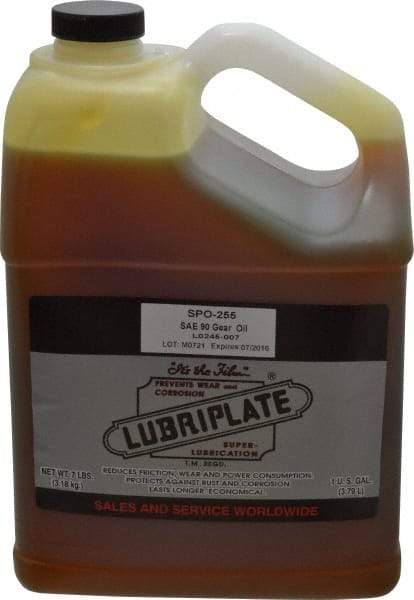 Lubriplate - 1 Gal Bottle, Mineral Gear Oil - 1044 SUS Viscosity at 100°F, 95 SUS Viscosity at 210°F, ISO 220 - Caliber Tooling