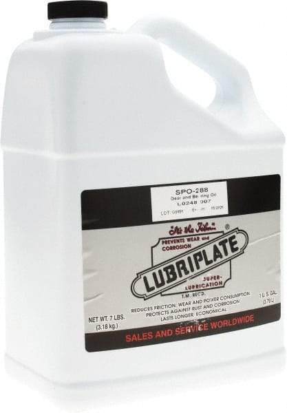 Lubriplate - 1 Gal Bottle, Mineral Gear Oil - 184 SUS Viscosity at 210°F, 3314 SUS Viscosity at 100°F, ISO 680 - Caliber Tooling