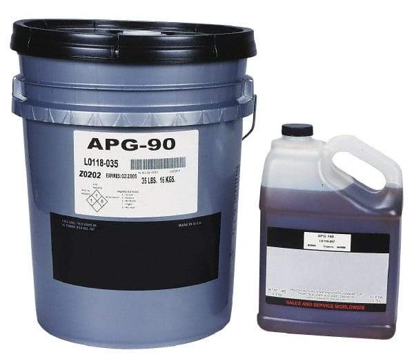 Lubriplate - 5 Gal Pail, Mineral Gear Oil - 152 SUS Viscosity at 210°F, 2220 SUS Viscosity at 100°F, ISO 460 - Caliber Tooling