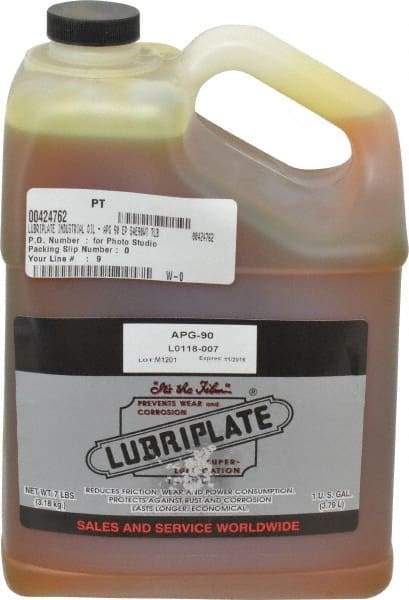 Lubriplate - 1 Gal Bottle, Mineral Gear Oil - 816 SUS Viscosity at 100°F, 86 SUS Viscosity at 210°F, ISO 150 - Caliber Tooling