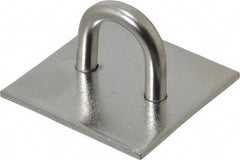 Value Collection - 0.813" High x 1.5" Wide x 1.5" Long Hasp Staple - 302/304 Stainless Steel, 0.075" Thick - Caliber Tooling