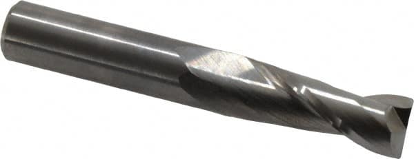 M.A. Ford - 3/8", 2 Flute, Single End, Solid Carbide, 0.015" Corner Radius End Mill - 2-1/2" OAL, 30° Helix, Right Hand Flute, 1" LOC, Right Hand Cut - Caliber Tooling