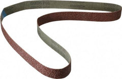 Tru-Maxx - 1" Wide x 42" OAL, 36 Grit, Aluminum Oxide Abrasive Belt - Aluminum Oxide, Very Coarse, Coated, X Weighted Cloth Backing - Caliber Tooling