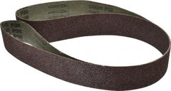 Tru-Maxx - 2" Wide x 60" OAL, 36 Grit, Aluminum Oxide Abrasive Belt - Aluminum Oxide, Very Coarse, Coated, X Weighted Cloth Backing - Caliber Tooling