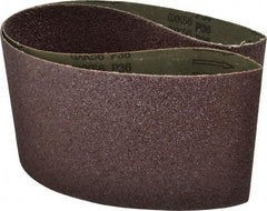 Tru-Maxx - 6" Wide x 48" OAL, 36 Grit, Aluminum Oxide Abrasive Belt - Aluminum Oxide, Very Coarse, Coated, X Weighted Cloth Backing - Caliber Tooling