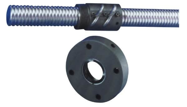 THK - 96" Long, Ballscrew Shaft - 0.2" Lead Width, 1.15" Ball Circle Diam - Caliber Tooling